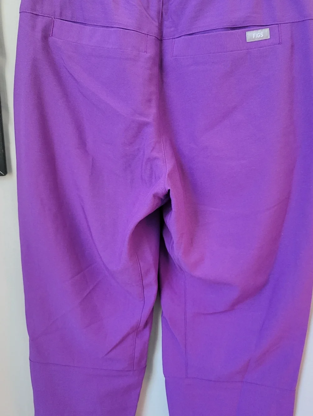 Figs Men's Jansen Technical Collection Jogger Scrub Pants Purple Blue XS